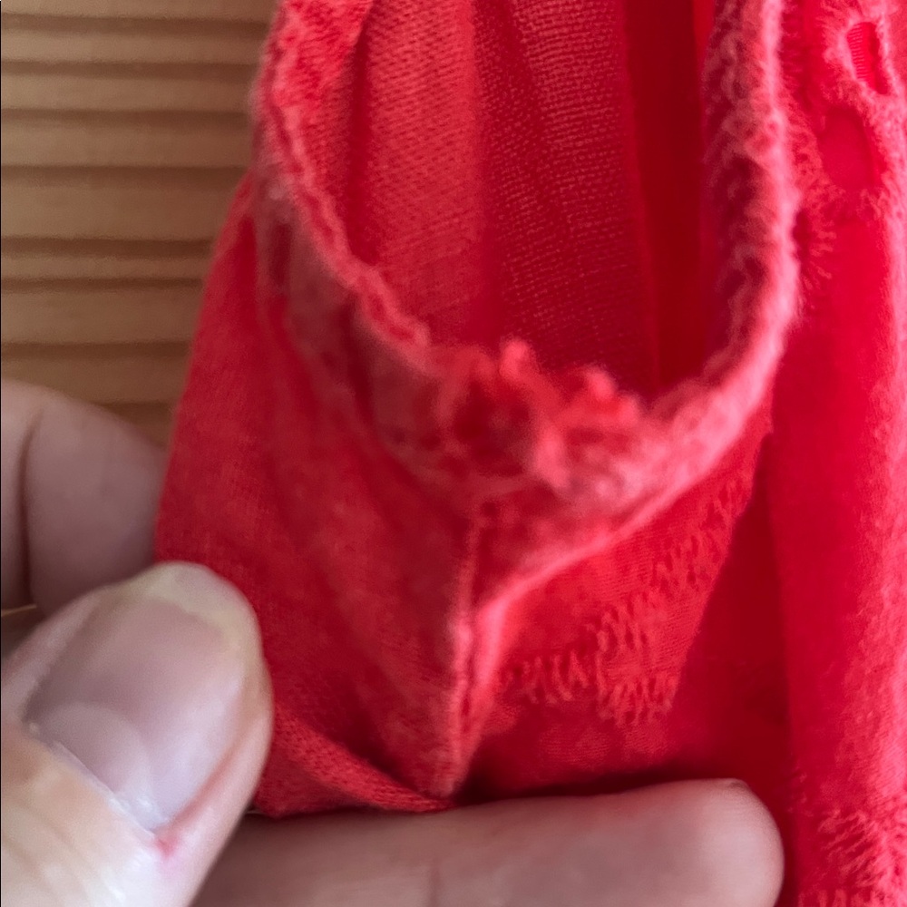 Rosemarine Red Linen Embroidered Women’s Dress Size‎ L - Picture 16 of 16